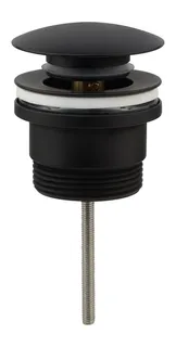 40mm Universal Push Pop Plug & Waste - Matte Black image